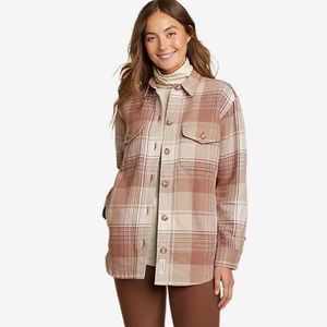 Eddie Bauer flannel shacket